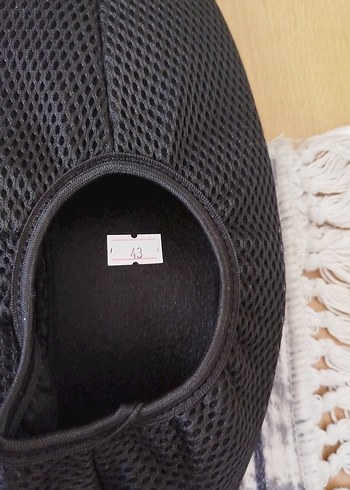 Erkek Siyah Ev Terliği Velcro - Görsel 2