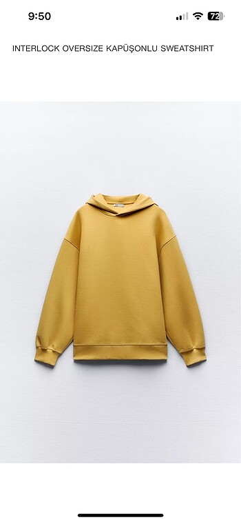 Zara Oversize Sweatshirt