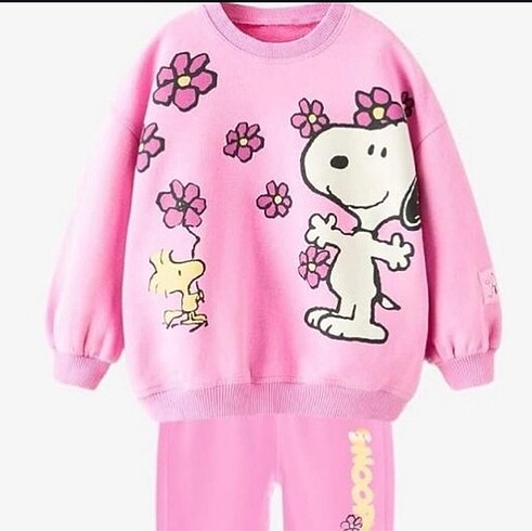 Zara Zara Snopy Kız Takım