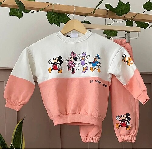 Zara Mickey Kız Takım