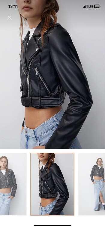 Pull and Bear Biker ceket