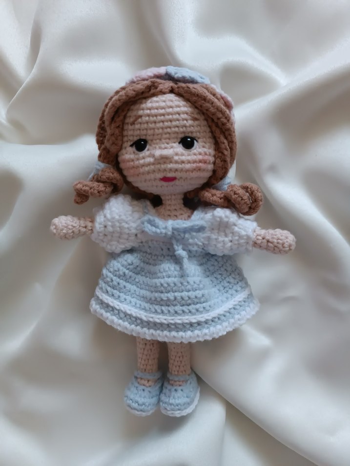 amigurumi fındık bebek - Görsel 2