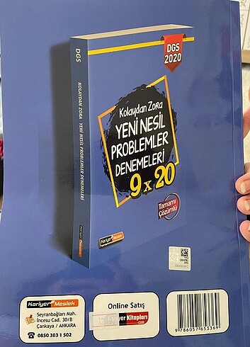  DGS deneme sınavı, matematik problemler 
