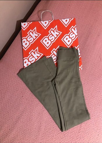 bershka ispanyol paça tayt