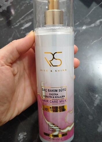 Rise & Shine Keratin Kolajen Bakım Sütü 200 ml