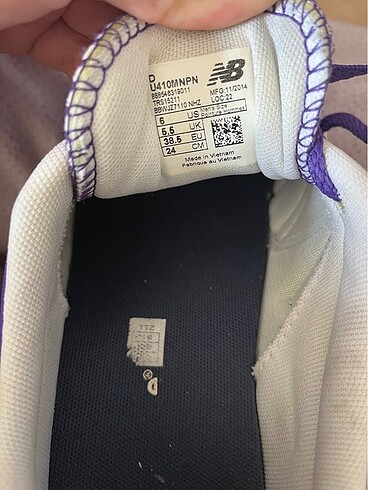 38,5 Beden mor Renk New Balance Mor Ayakkabı