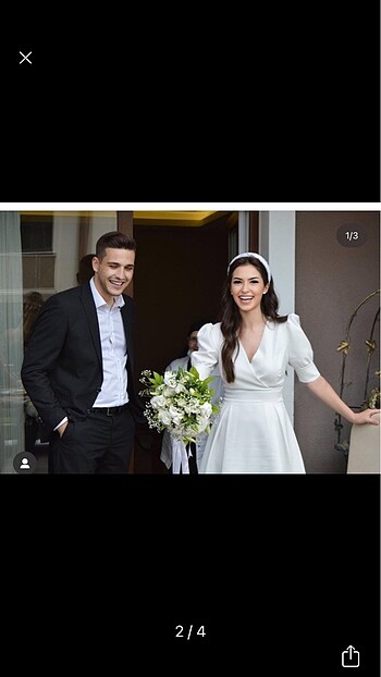 Trendyol & Milla Harika nikah elbisesi