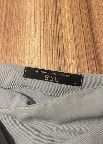 Bebe mavi Kuşaklı Mini şort Etek - Görsel 2