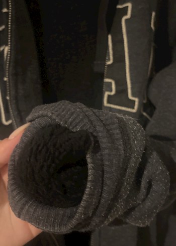 m Beden gri Renk Gap Gri Fermuarlı Sweatshirt fermuarlı hırka