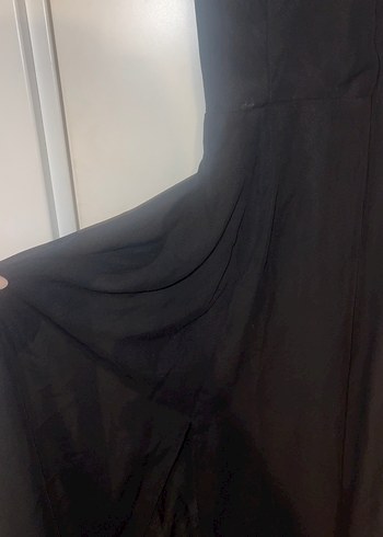 Siyah askili abiye Elbise - Görsel 7