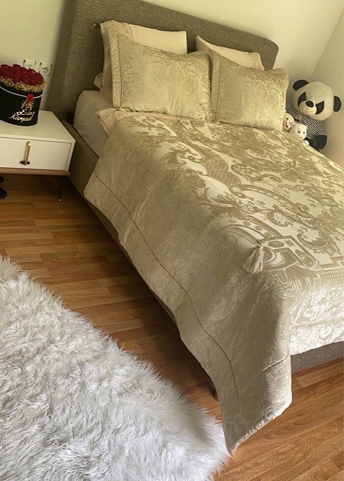 KARACA ÇEYİZ SETİ YATAK ÖRTÜSÜ SETİ - Görsel 2