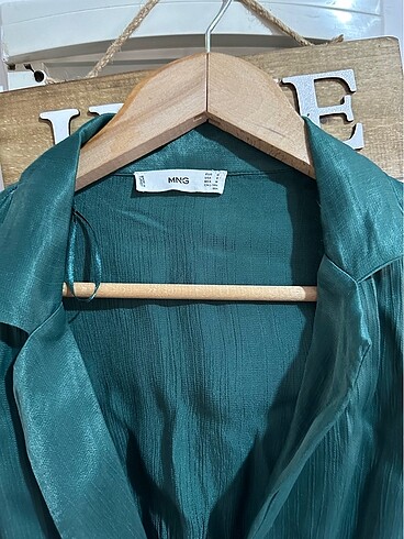 Mango Saten Elbise - Görsel 5