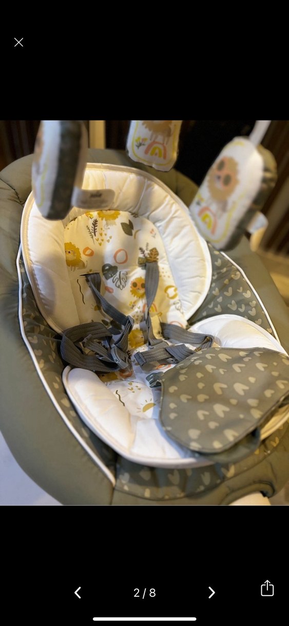 Joie elektrikli sallanan ana kucağı - Görsel 3