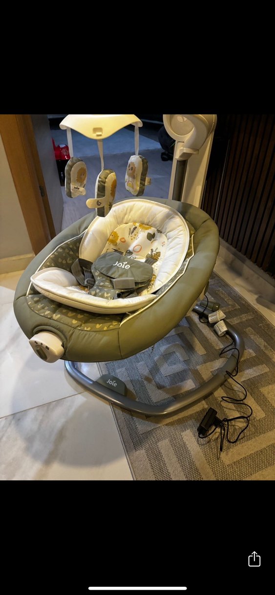 Joie elektrikli sallanan ana kucağı - Görsel 2