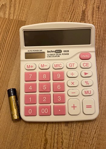 MAS 12 Haneli Ofis Tipi Hesap Makinesi - Görsel 3