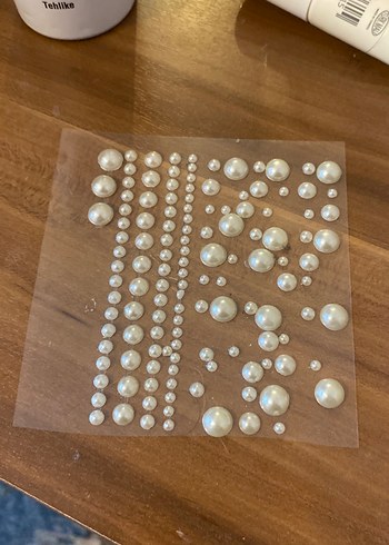 Beyaz İnci Tırnak Süslemeleri - Görsel 2