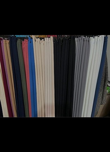 universal Beden siyah Renk Beli lastikli rahat pantolon ????