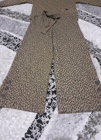 10 Yaş Beden Zara leopar takım