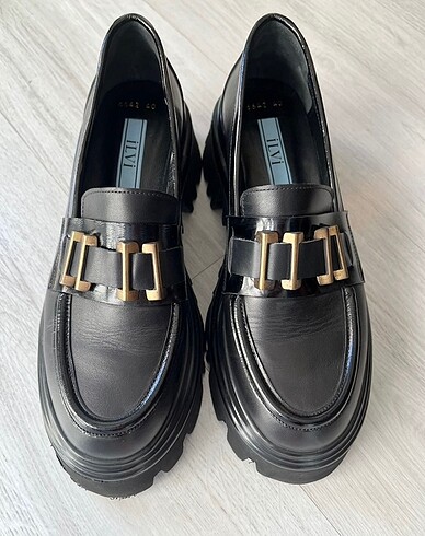 İLVİ HAKİKİ DERİ LOAFER AYAKKABI