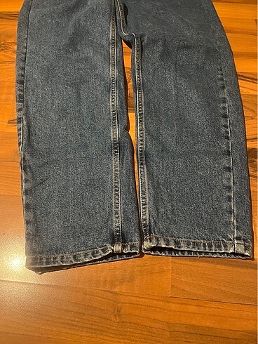 m Beden mavi Renk Pull & bear mom jean