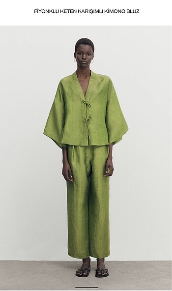 Massimo Dutti kimono bluz