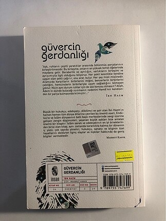  Güvercin gerdanlığı- ibn hazm