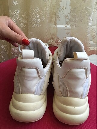 39 Beden beyaz Renk Beyaz Spor Ayakkabı