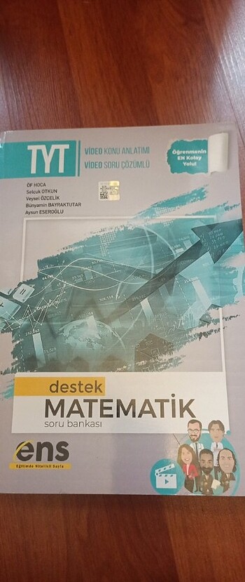 ens yayını matematik test kitabı 