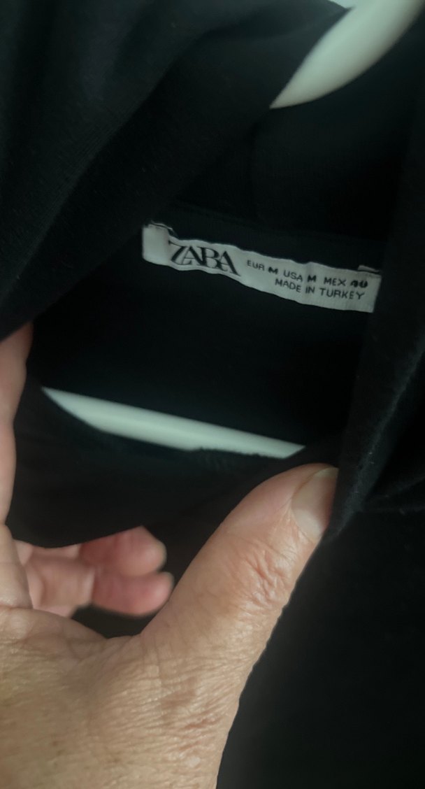 Siyah Kadın Oversize Sweatshirt - Görsel 3