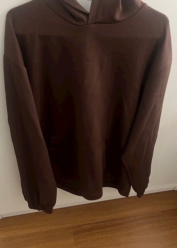 Kadın Kahverengi Rahat Sweatshirt