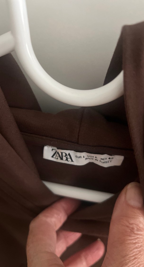 Kadın Kahverengi Rahat Sweatshirt - Görsel 3