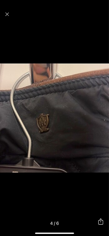 xxl Beden kahverengi Renk Massimo Dutti orijinal deri ceket