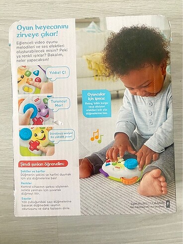 Beden Fisher price eğitici oyun kumandası