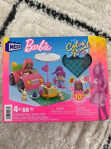 Mega Barbie color reveal havalı yolculuk