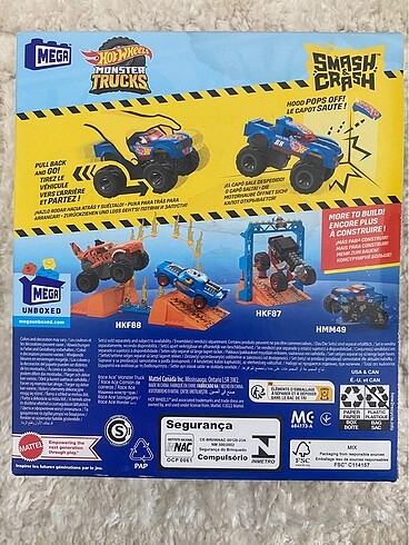 Hot Wheels Mega Hot wheels smash and crash