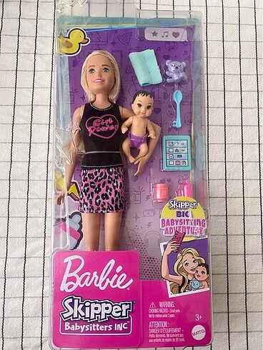 Barbie bebek bakıcısı skipper