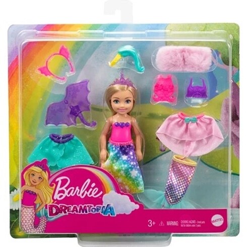 Barbie dreamtopia Chelsea ve kıyafetleri