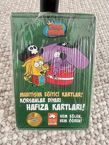 Kral Şakir muhtişim eğitici kartlar hafıza