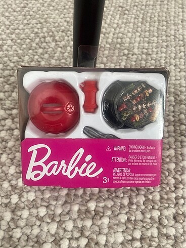 Barbie ev aksesuar barbekü