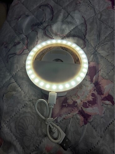 Telefon ışıklı lens