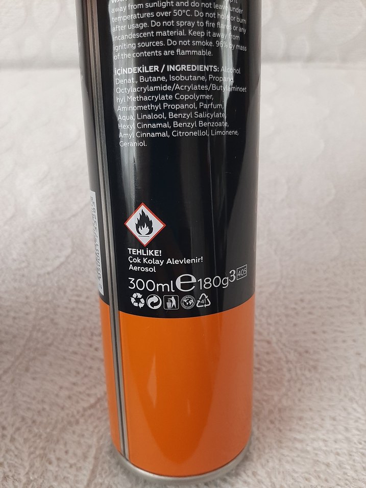 Saç sabitleyici sprey - Görsel 4