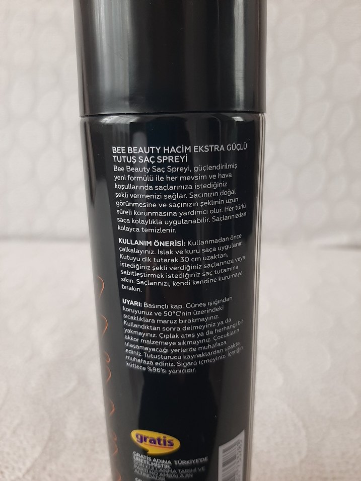 Saç sabitleyici sprey - Görsel 3