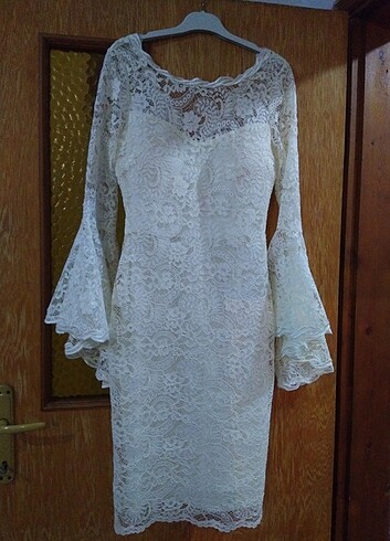 Zara Dantel Nikah düğün elbisesi 