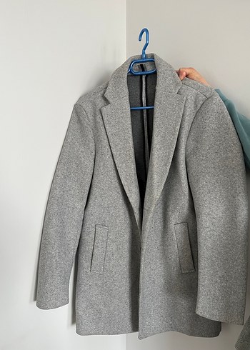 Gri Erkek Kaban - Görsel 2