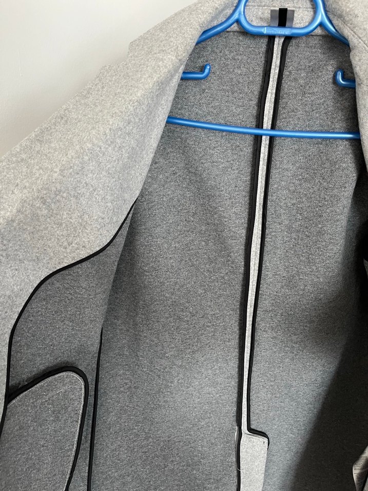 Gri Erkek Kaban - Görsel 3