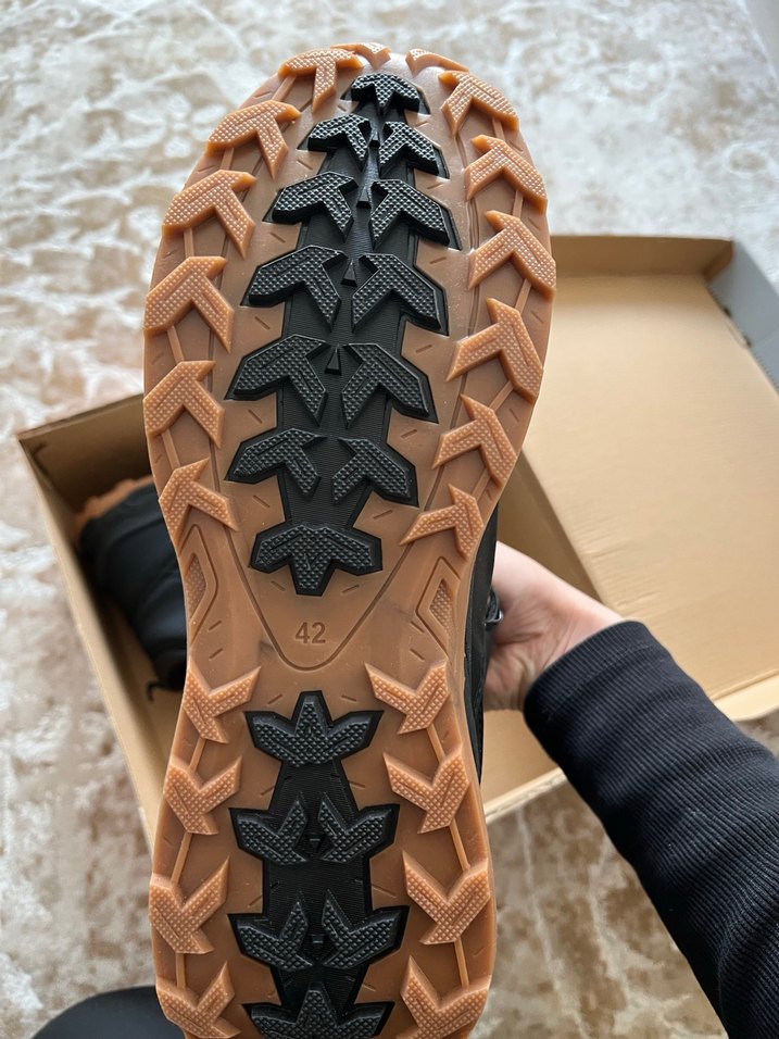 Siyah Gri Bağcıklı Erkek Outdoor Bot - Görsel 3