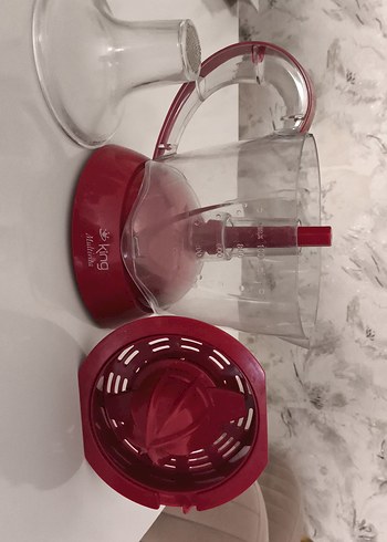 Kırmızı King Multe Katı Meyve Sıkacağı - Görsel 3