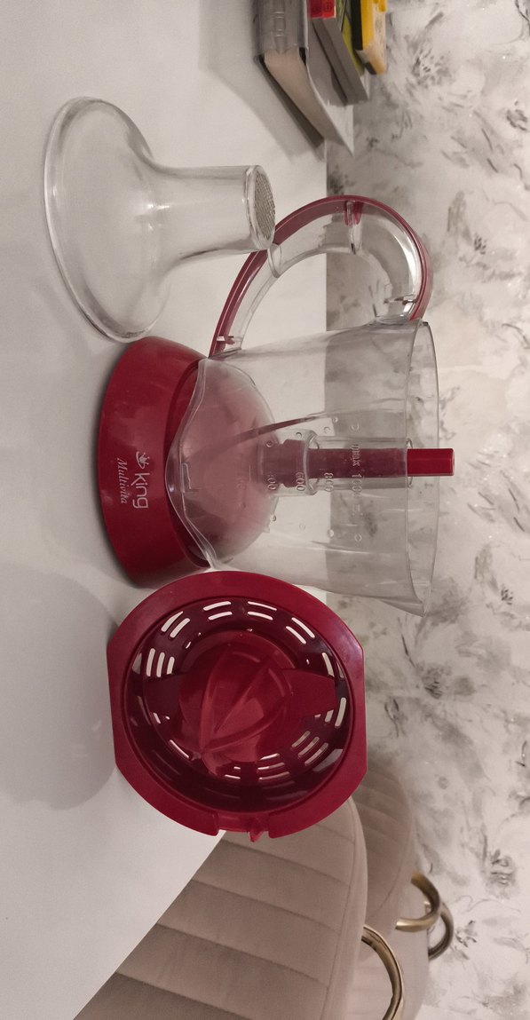 Kırmızı King Multe Katı Meyve Sıkacağı - Görsel 3