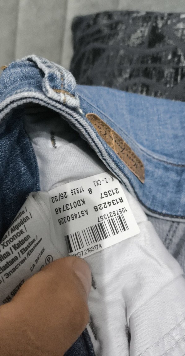 Kadın Gri Denim Midi Boy Kot Pantolon - Görsel 3