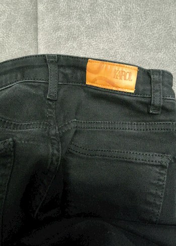 Siyah Dar Kesim Midi Denim Kadın Jean - Görsel 3